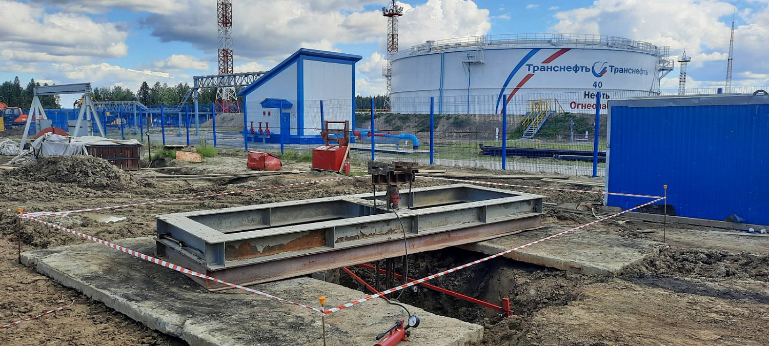 Испытание свай статической выдёргивающей нагрузкой